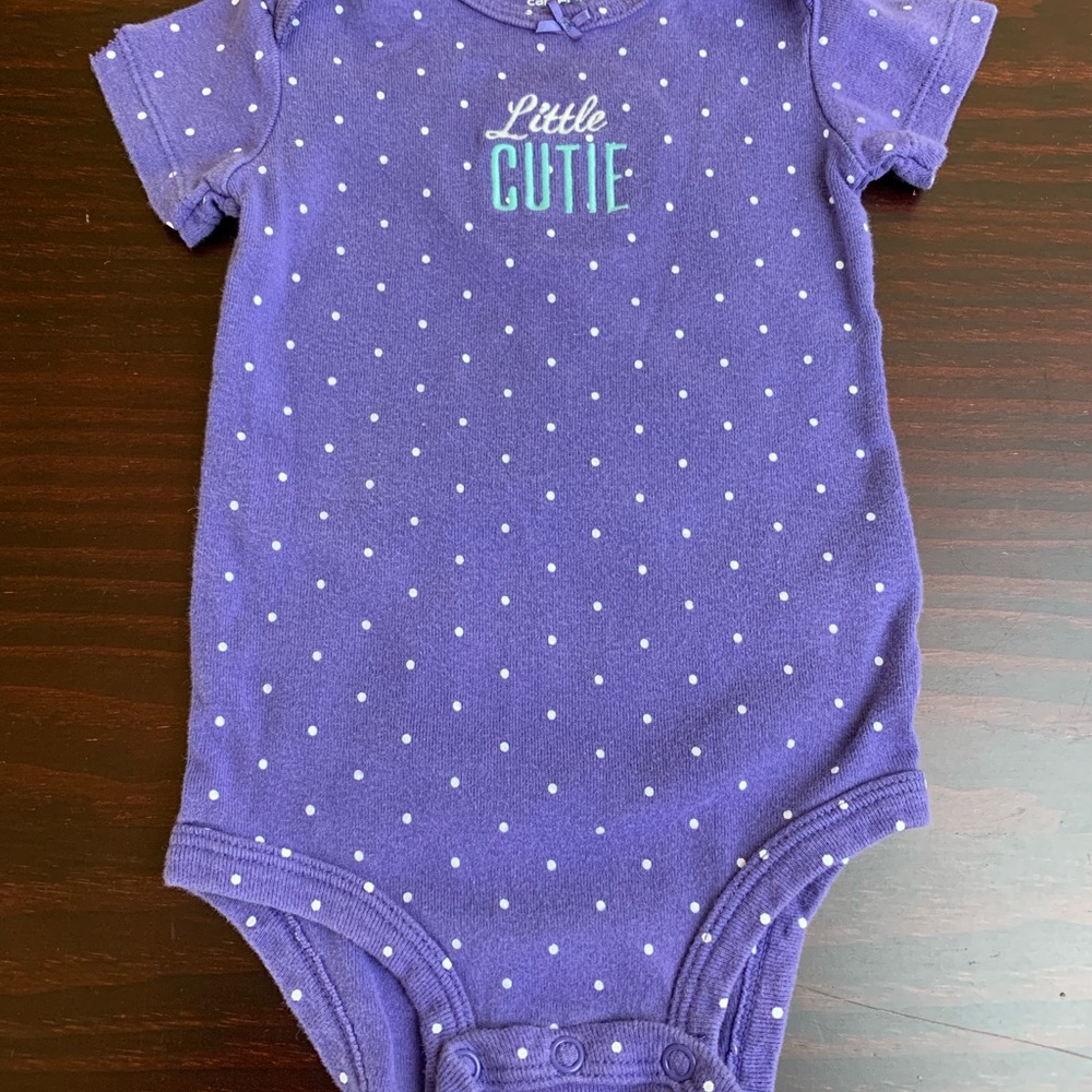 Koala Kids Carter's Baby Girl One Piece Bodysuits Bundle Size 9 Months - Picture 6 of 7
